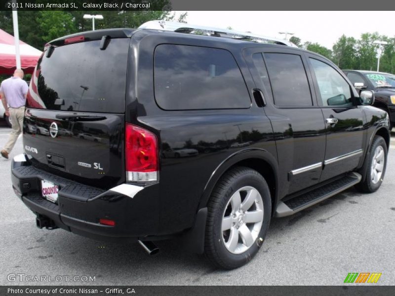 Galaxy Black / Charcoal 2011 Nissan Armada SL