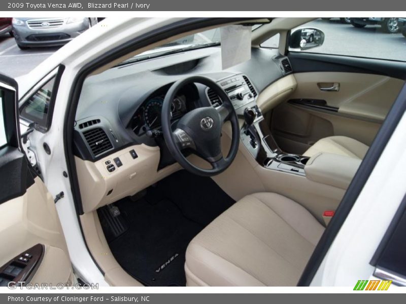  2009 Venza AWD Ivory Interior