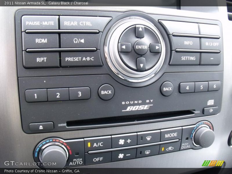Galaxy Black / Charcoal 2011 Nissan Armada SL
