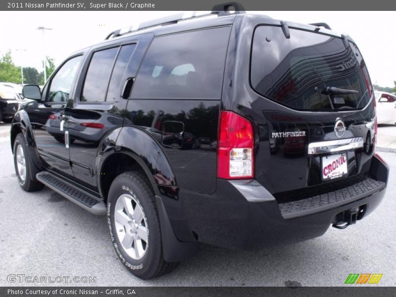 Super Black / Graphite 2011 Nissan Pathfinder SV