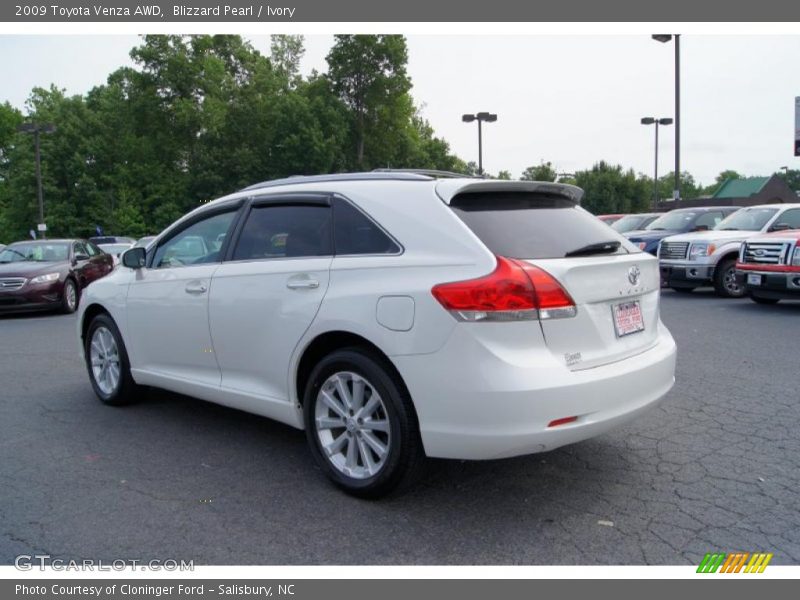 Blizzard Pearl / Ivory 2009 Toyota Venza AWD