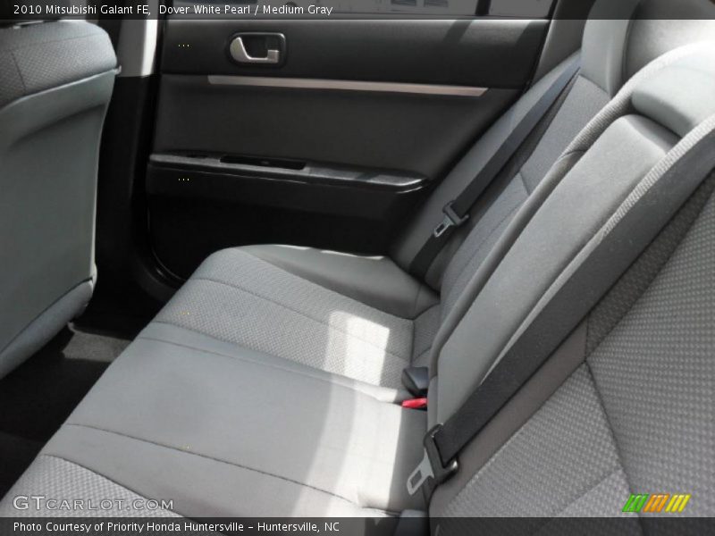 Dover White Pearl / Medium Gray 2010 Mitsubishi Galant FE