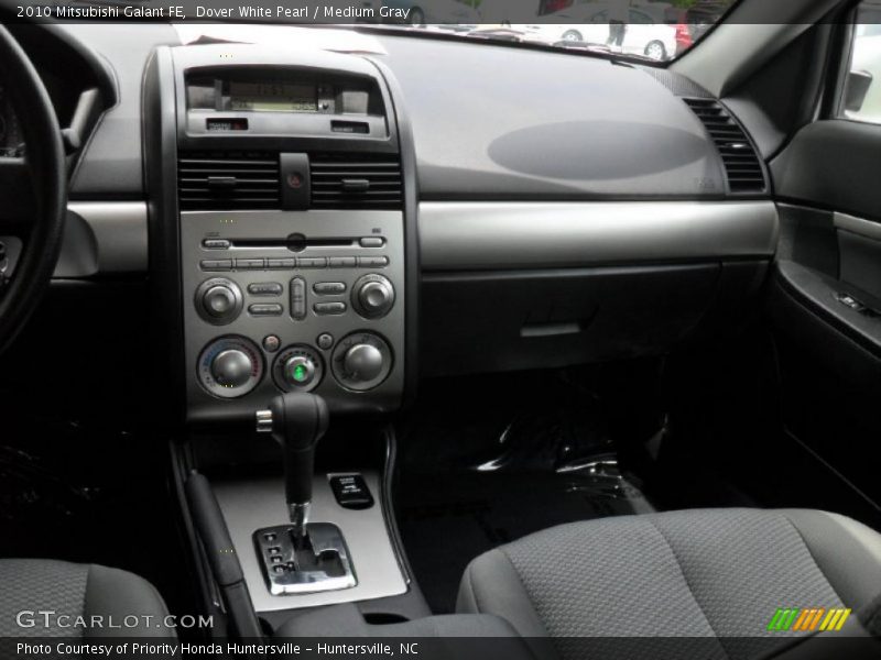 Dover White Pearl / Medium Gray 2010 Mitsubishi Galant FE