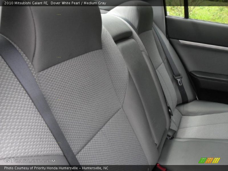 Dover White Pearl / Medium Gray 2010 Mitsubishi Galant FE