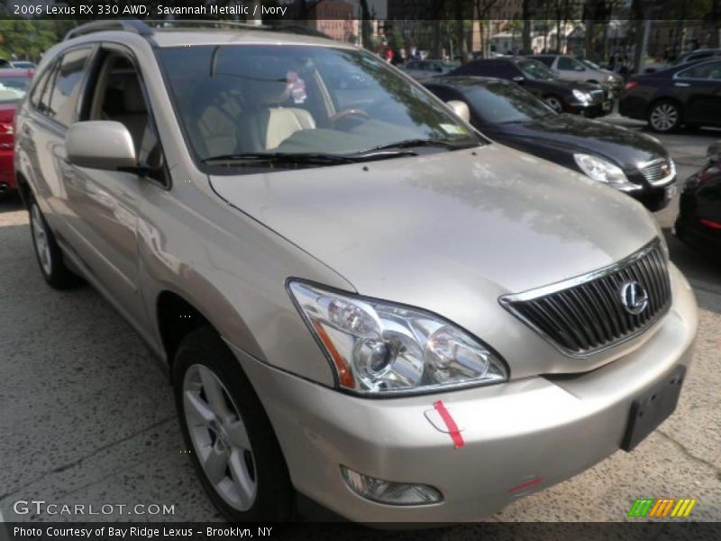 Savannah Metallic / Ivory 2006 Lexus RX 330 AWD