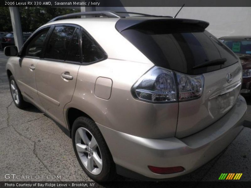 Savannah Metallic / Ivory 2006 Lexus RX 330 AWD