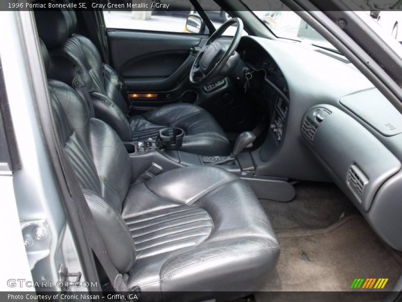 Gray Green Metallic / Gray 1996 Pontiac Bonneville SE