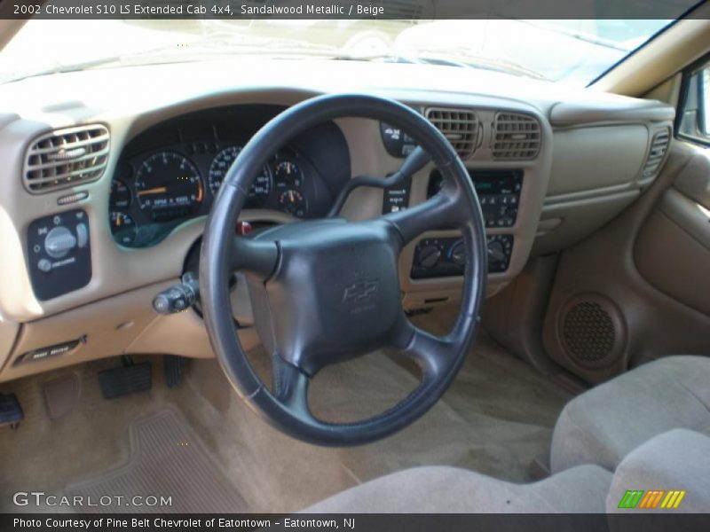 Dashboard of 2002 S10 LS Extended Cab 4x4