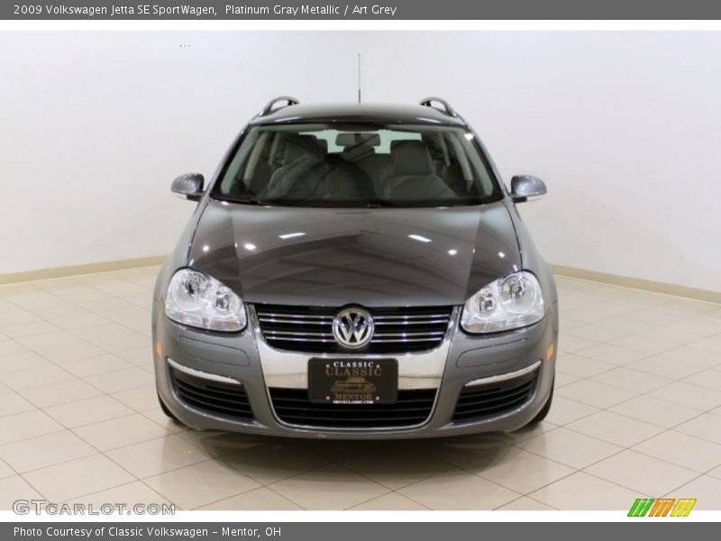 Platinum Gray Metallic / Art Grey 2009 Volkswagen Jetta SE SportWagen