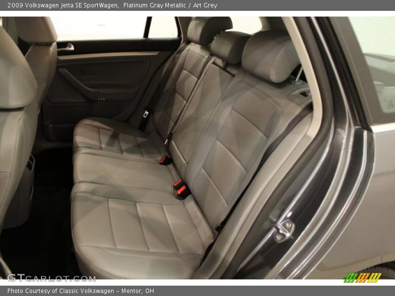 Platinum Gray Metallic / Art Grey 2009 Volkswagen Jetta SE SportWagen