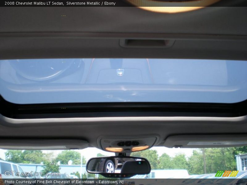 Silverstone Metallic / Ebony 2008 Chevrolet Malibu LT Sedan