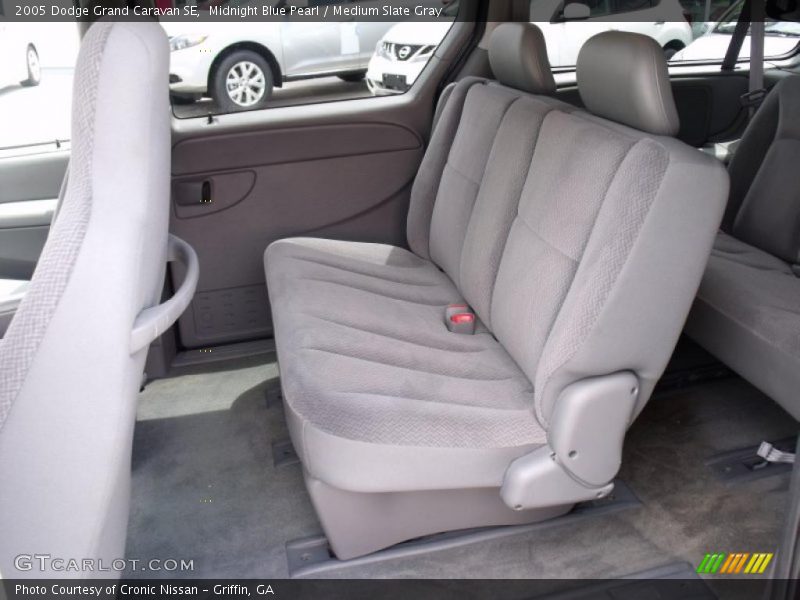 Midnight Blue Pearl / Medium Slate Gray 2005 Dodge Grand Caravan SE