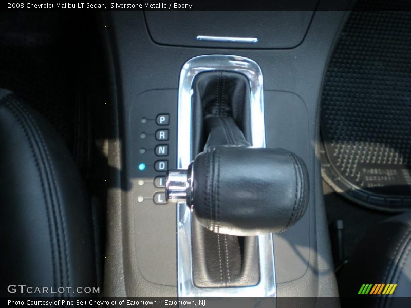 Silverstone Metallic / Ebony 2008 Chevrolet Malibu LT Sedan