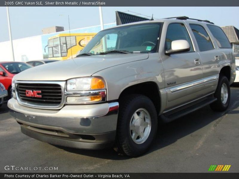 Silver Birch Metallic / Neutral/Shale 2005 GMC Yukon SLE