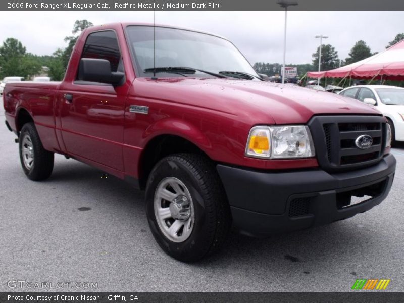 Redfire Metallic / Medium Dark Flint 2006 Ford Ranger XL Regular Cab