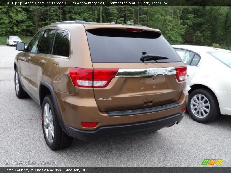 Bronze Star Pearl / Black/Dark Olive 2011 Jeep Grand Cherokee Laredo X 70th Anniversary 4x4