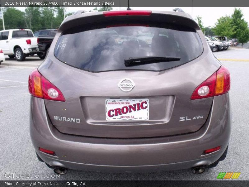 Tinted Bronze Metallic / Beige 2010 Nissan Murano SL AWD