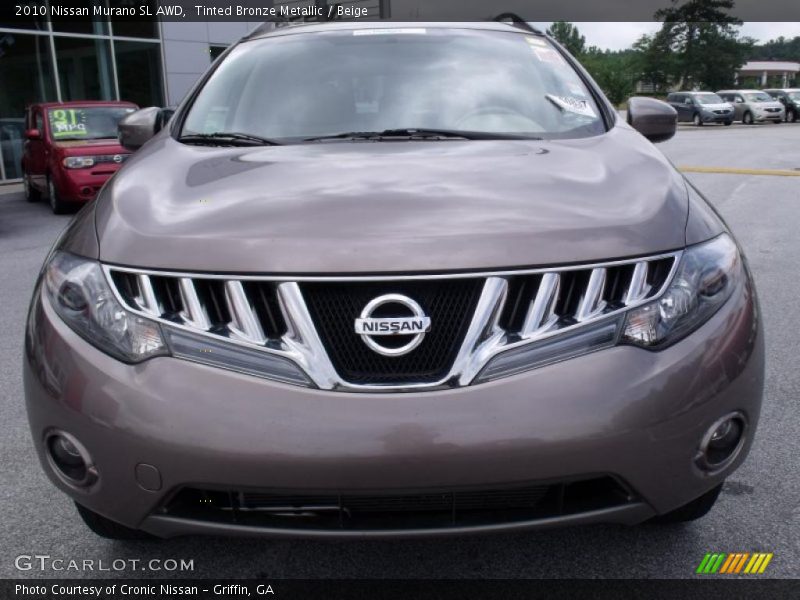 Tinted Bronze Metallic / Beige 2010 Nissan Murano SL AWD