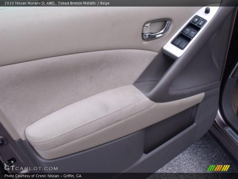 Tinted Bronze Metallic / Beige 2010 Nissan Murano SL AWD