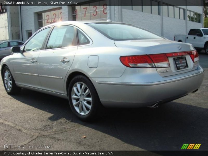Silver Frost / Gray 2008 Hyundai Azera Limited