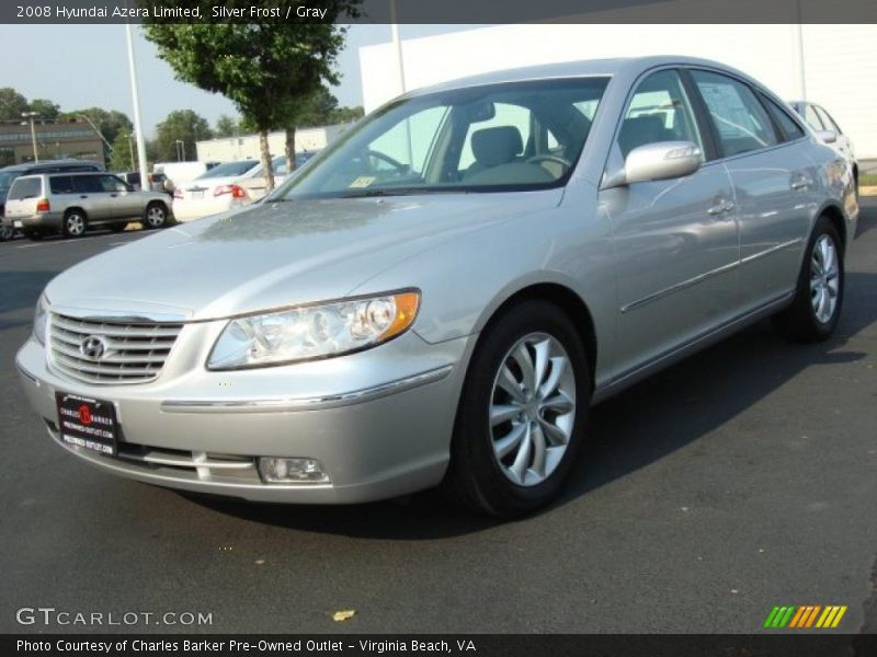 Silver Frost / Gray 2008 Hyundai Azera Limited
