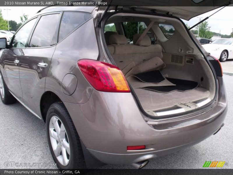 Tinted Bronze Metallic / Beige 2010 Nissan Murano SL AWD