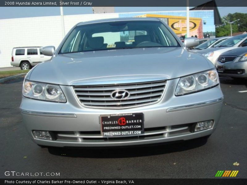 Silver Frost / Gray 2008 Hyundai Azera Limited