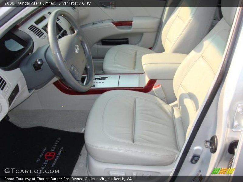 Silver Frost / Gray 2008 Hyundai Azera Limited