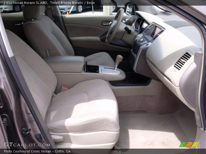 Tinted Bronze Metallic / Beige 2010 Nissan Murano SL AWD