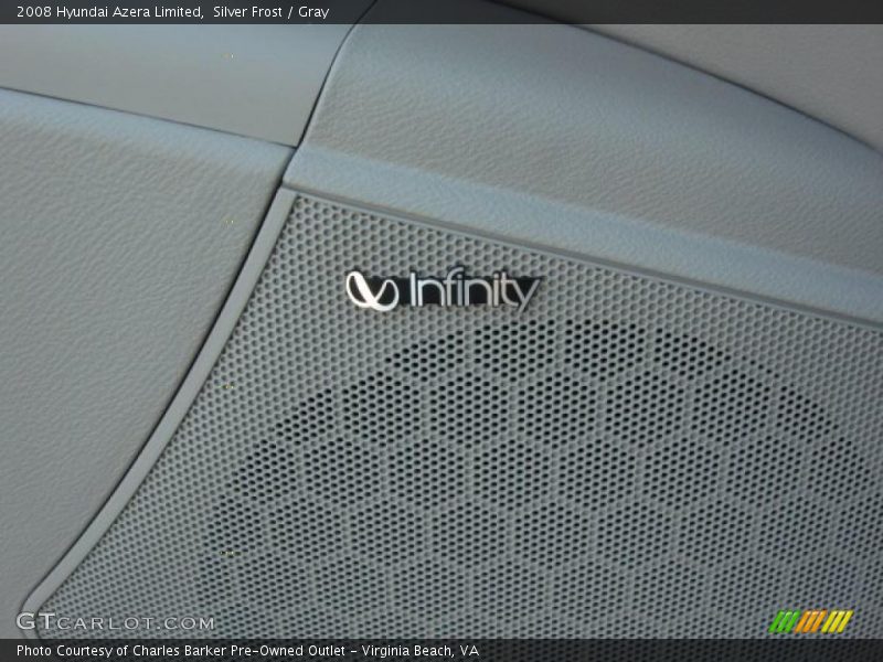 Silver Frost / Gray 2008 Hyundai Azera Limited