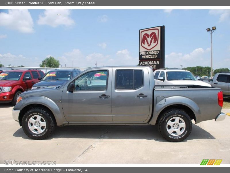 Storm Gray / Steel 2006 Nissan Frontier SE Crew Cab