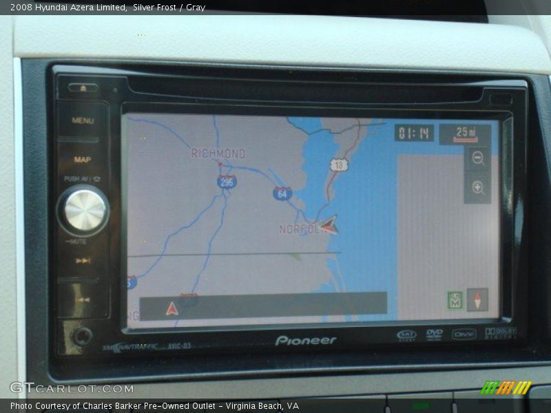 Silver Frost / Gray 2008 Hyundai Azera Limited