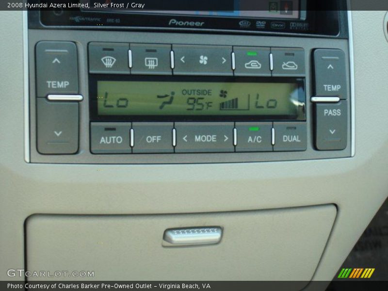 Silver Frost / Gray 2008 Hyundai Azera Limited