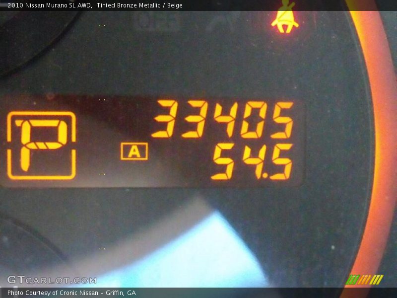 Tinted Bronze Metallic / Beige 2010 Nissan Murano SL AWD