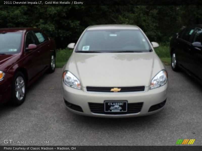 Gold Mist Metallic / Ebony 2011 Chevrolet Impala LT