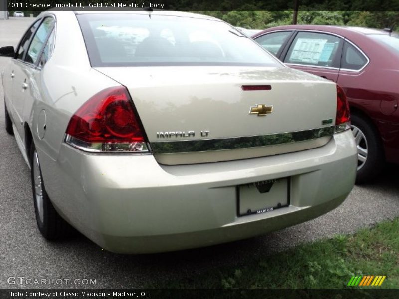 Gold Mist Metallic / Ebony 2011 Chevrolet Impala LT
