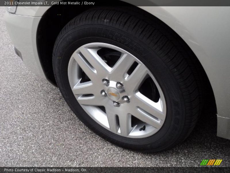Gold Mist Metallic / Ebony 2011 Chevrolet Impala LT