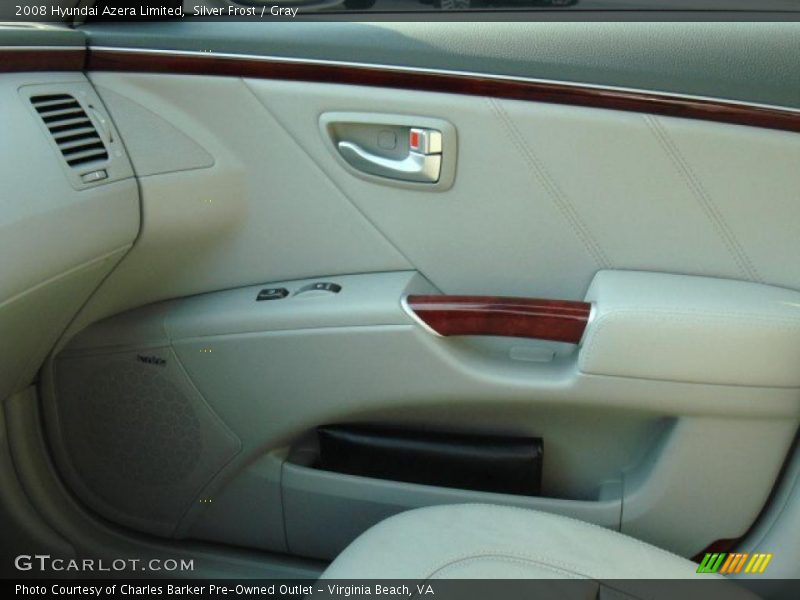 Silver Frost / Gray 2008 Hyundai Azera Limited