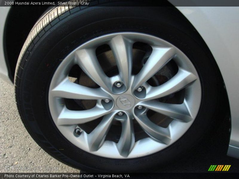 Silver Frost / Gray 2008 Hyundai Azera Limited
