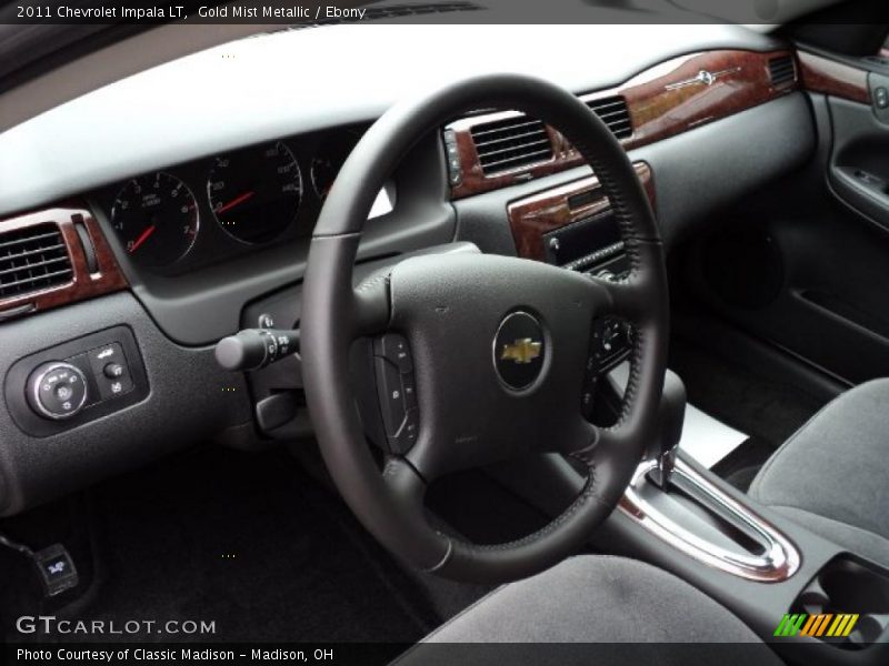 Gold Mist Metallic / Ebony 2011 Chevrolet Impala LT
