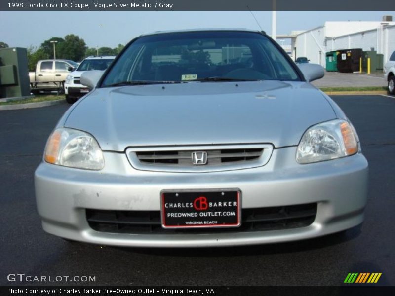Vogue Silver Metallic / Gray 1998 Honda Civic EX Coupe