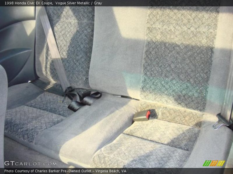Vogue Silver Metallic / Gray 1998 Honda Civic EX Coupe