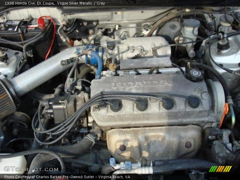  1998 Civic EX Coupe Engine - 1.6 Liter SOHC 16V VTEC 4 Cylinder
