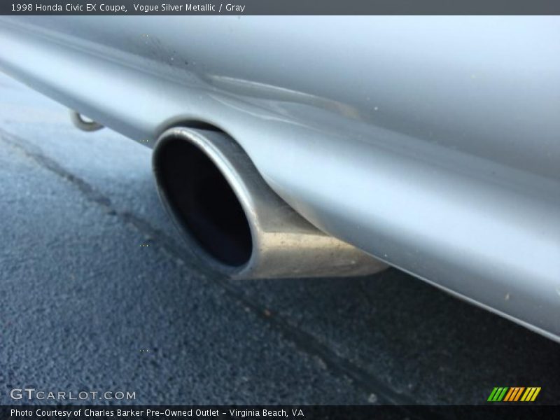 Vogue Silver Metallic / Gray 1998 Honda Civic EX Coupe