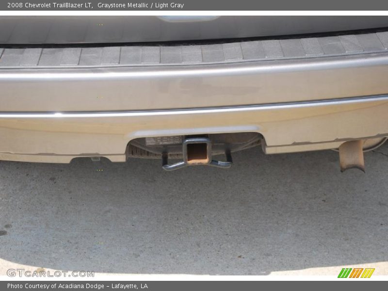 Graystone Metallic / Light Gray 2008 Chevrolet TrailBlazer LT