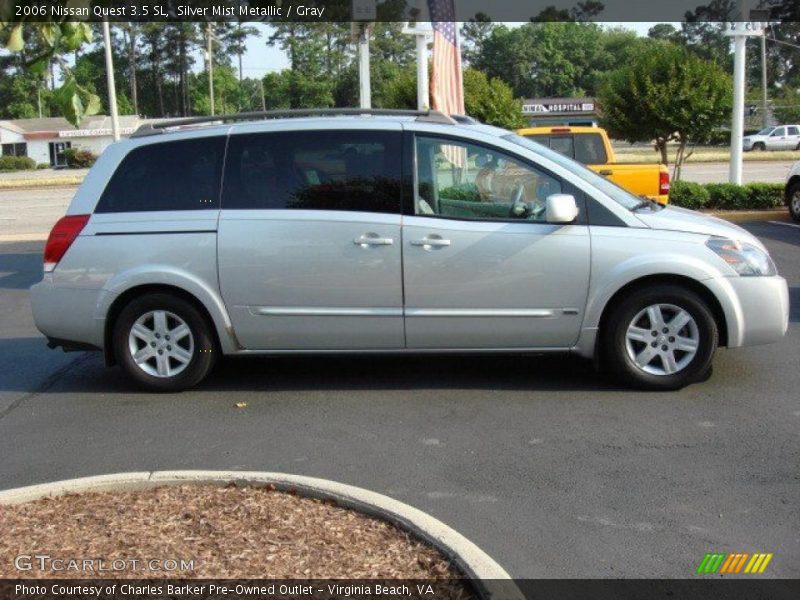 Silver Mist Metallic / Gray 2006 Nissan Quest 3.5 SL