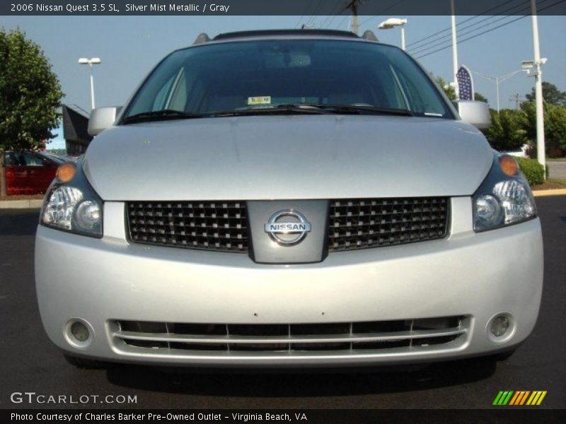 Silver Mist Metallic / Gray 2006 Nissan Quest 3.5 SL
