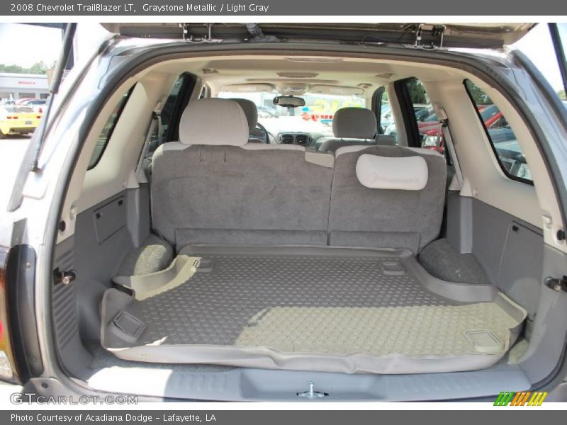 Graystone Metallic / Light Gray 2008 Chevrolet TrailBlazer LT