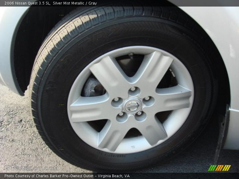 Silver Mist Metallic / Gray 2006 Nissan Quest 3.5 SL