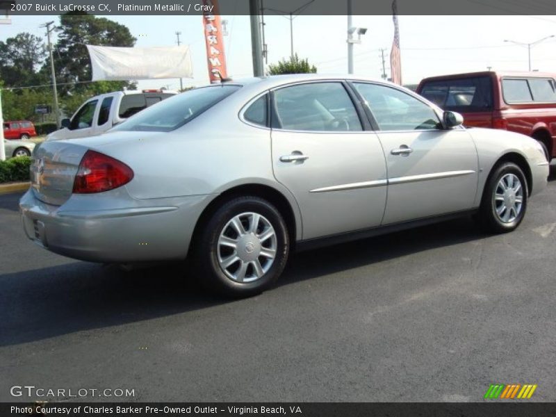 Platinum Metallic / Gray 2007 Buick LaCrosse CX